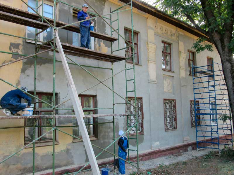 Ремонт многоквартирного дома вид 4